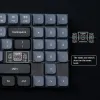 Беспроводная механическая клавиатура QMK Keychron K13 Pro, 90 клавиш, Hot-Swap, Gateron low profile Brown Switch