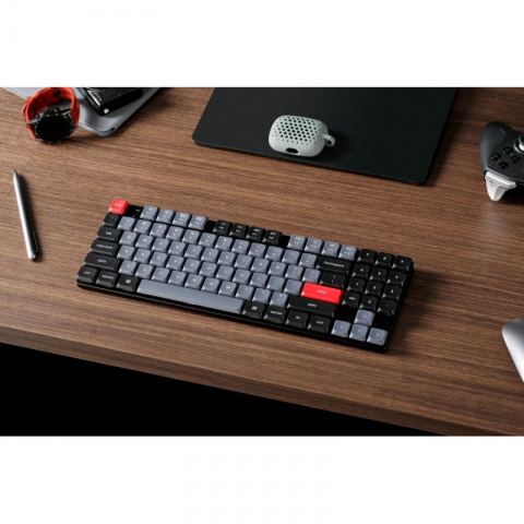 Беспроводная механическая клавиатура QMK Keychron K13 Pro, 90 клавиш, Hot-Swap, Gateron low profile Brown Switch