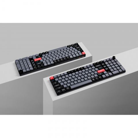 Беспроводная механическая клавиатура QMK Keychron K17 Pro, 103 клавиши, Knob, Hot-Swap, Gateron low profile Red Switch