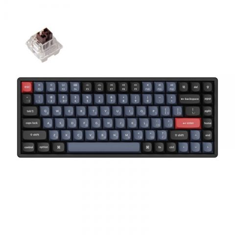 Беспроводная механическая клавиатура QMK Keychron K2 Pro, 84 клавиши, Hot-Swap, Keychron K pro Brown Switch