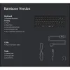 Беспроводная механическая клавиатура QMK Keychron K2 Pro, 84 клавиши, Hot-Swap, Keychron K pro Red Switch
