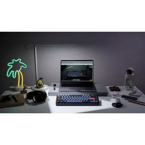 Беспроводная механическая клавиатура QMK Keychron K6 Pro, 68 клавиш, Hot-Swap, Red Switch