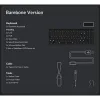 Беспроводная механическая клавиатура QMK Keychron K8 Pro, 87 клавиш, Hot-Swap, Gateron G pro Blue Switch