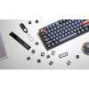 Беспроводная механическая клавиатура QMK Keychron K8 Pro, 87 клавиш, Hot-Swap, Gateron G pro Blue Switch