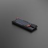Беспроводная механическая клавиатура QMK Keychron K8 Pro, 87 клавиш, Hot-Swap, Gateron G pro Blue Switch
