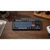 Беспроводная механическая клавиатура QMK Keychron K8 Pro, 87 клавиш, Hot-Swap, Gateron G pro Brown Switch