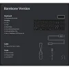 Беспроводная механическая клавиатура QMK Keychron K8 Pro, 87 клавиш, Hot-Swap, Gateron G pro Brown Switch
