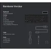 Беспроводная механическая клавиатура QMK Keychron K8 Pro, 87 клавиш, Hot-Swap, Gateron G pro Red Switch