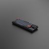 Беспроводная механическая клавиатура QMK Keychron K8 Pro, 87 клавиш, Hot-Swap, Gateron G pro Red Switch