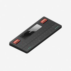 Беспроводная механическая клавиатура QMK Nuphy AIR75v2 Basalt Black, RGB, Hot Swap, Moss Switch