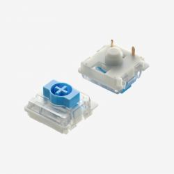 Беспроводная механическая клавиатура QMK Nuphy AIR75v2 Ionic White, RGB, Hot Swap, Blue Switch