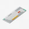 Беспроводная механическая клавиатура QMK Nuphy AIR96v2 Ionic White (EN), RGB, Hot Swap, Wisteria Switch