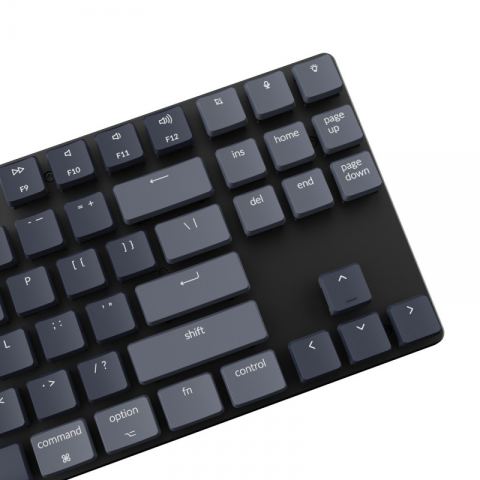 Беспроводная механическая ультратонкая клавиатура Keychron K1SE, TKL, RGB подсветка, Blue Switch