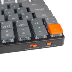 Беспроводная механическая ультратонкая клавиатура Keychron K3, 84 клавиши, RGB подсветка, Red Switch