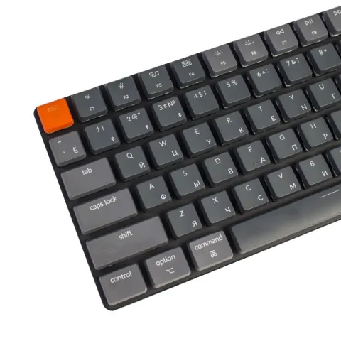 Беспроводная механическая ультратонкая клавиатура Keychron K3, 84 клавиши, RGB подсветка, Red Switch