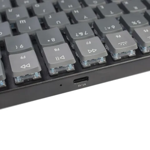 Беспроводная механическая ультратонкая клавиатура Keychron K3, 84 клавиши, RGB подсветка, White Switch