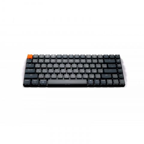 Беспроводная механическая ультратонкая клавиатура Keychron K3, Light Grey, 84 клавиши, RGB подсветка, Red Switch