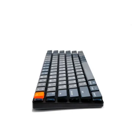 Беспроводная механическая ультратонкая клавиатура Keychron K3, Light Grey, 84 клавиши, RGB подсветка, Red Switch