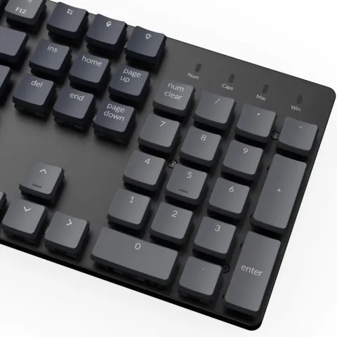 Беспроводная механическая ультратонкая клавиатура Keychron K5SE, Full Size, RGB подсветка, Mint Switch