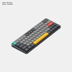 Беспроводная механическая ультратонкая клавиатура Nuphy AIR60 (Twilight), 64 клавиши, RGB подсветка, Blue Switch
