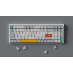 Беспроводная механическая ультратонкая клавиатура Nuphy AIR96 (White), 96 клавиш, RGB подсветка, Brown Switch