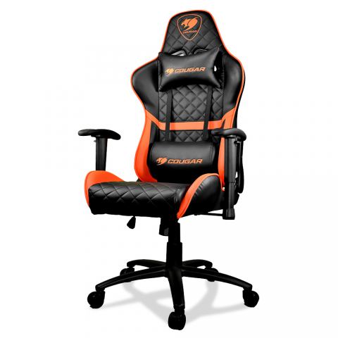 Кресло компьютерное игровое Cougar ARMOR One Black-Orange