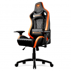 Кресло компьютерное игровое Cougar ARMOR S Black-Orange 
