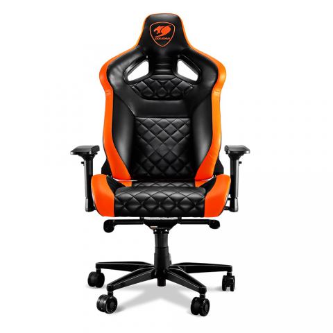 Кресло компьютерное игровое Cougar ARMOR TITAN Black-Orange