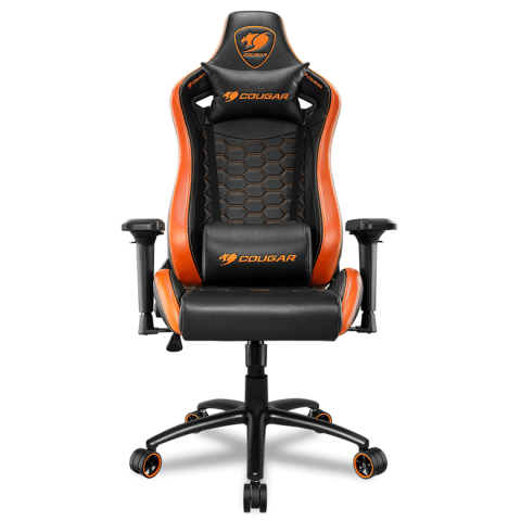 Кресло компьютерное игровое Cougar OUTRIDER S Black-Orange [3MOUTNXB.BF01]