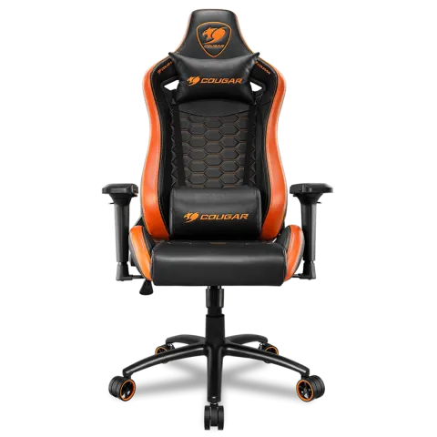 Кресло компьютерное игровое Cougar OUTRIDER S Black-Orange [3MOUTNXB.BF01]