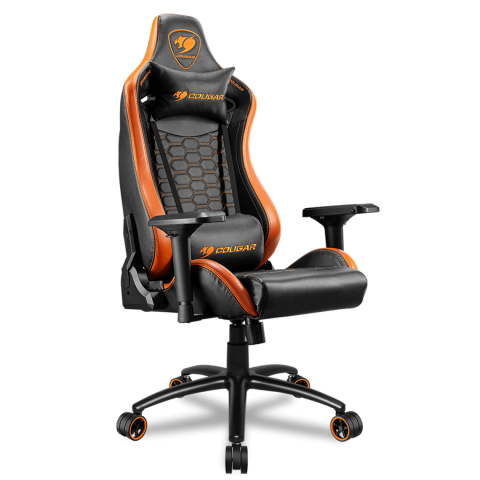 Кресло компьютерное игровое Cougar OUTRIDER S Black-Orange [3MOUTNXB.BF01]