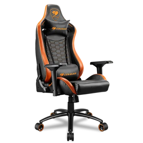 Кресло компьютерное игровое Cougar OUTRIDER S Black-Orange [3MOUTNXB.BF01]