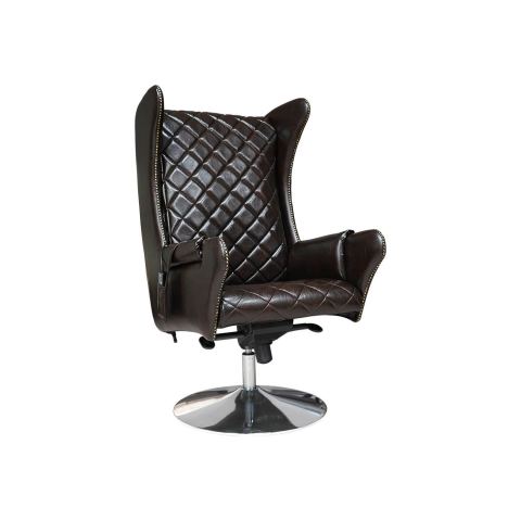 Дизайнерское массажное кресло EGO Lord EG3002 Арпатек, Шоколад