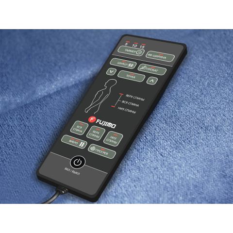 Дизайнерское массажное кресло EGO Max Comfort EG3003 Синий