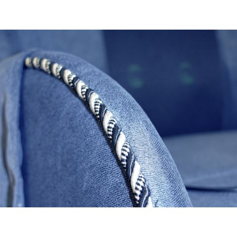 Дизайнерское массажное кресло EGO Max Comfort EG3003 Синий