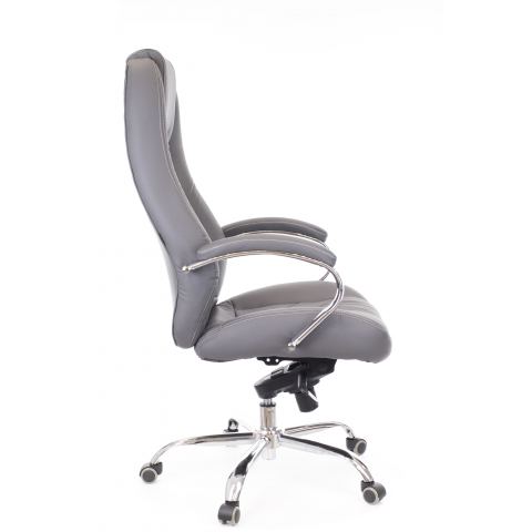 Кресло Everprof Drift M Экокожа Серый