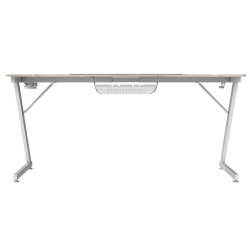 Стол компьютерный ZONE 51 TRINE 160 Wood/White