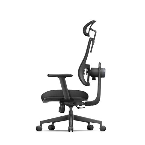 Эргономичное компьютерное кресло FoxGear NETZ One, DGBK, чёрный