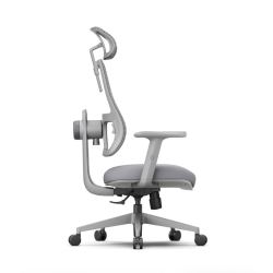 Эргономичное компьютерное кресло FoxGear NETZ One, DGGY, серый