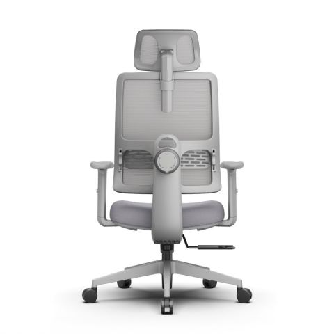 Эргономичное компьютерное кресло FoxGear NETZ One, DGGY, серый