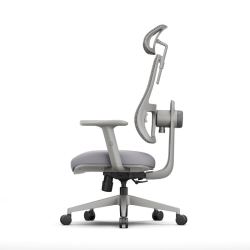 Эргономичное компьютерное кресло FoxGear NETZ One, DGGY, серый