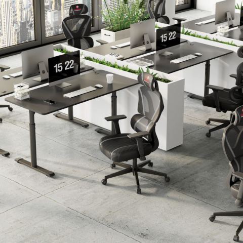 Эргономичное кресло Eureka Norn, Grey