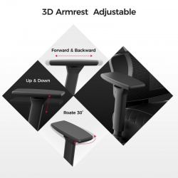 Эргономичное кресло Eureka Norn, Grey