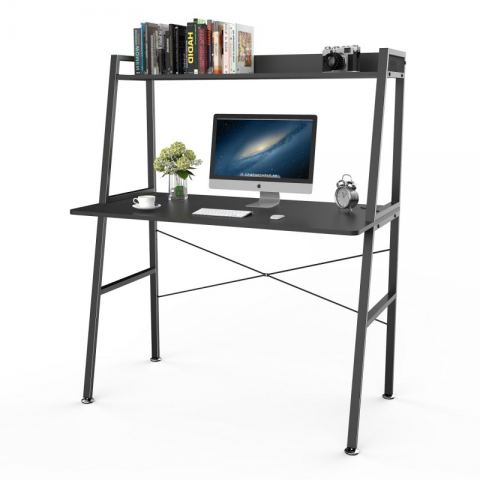 Стол письменный EUREKA ERK-LD-43B с шириной 109 см, Black