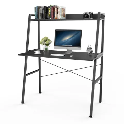 Стол письменный EUREKA ERK-LD-43B с шириной 109 см, Black