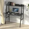 Стол письменный EUREKA ERK-LD-43B с шириной 109 см, Black