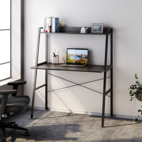 Стол письменный EUREKA ERK-LD-43B с шириной 109 см, Black