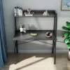 Стол письменный EUREKA ERK-LD-43B с шириной 109 см, Black