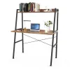 Стол письменный (для компьютера) EUREKA ERK-LD-43VP с шириной 109 см, Brown
