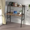 Стол письменный (для компьютера) EUREKA ERK-LD-43VP с шириной 109 см, Brown